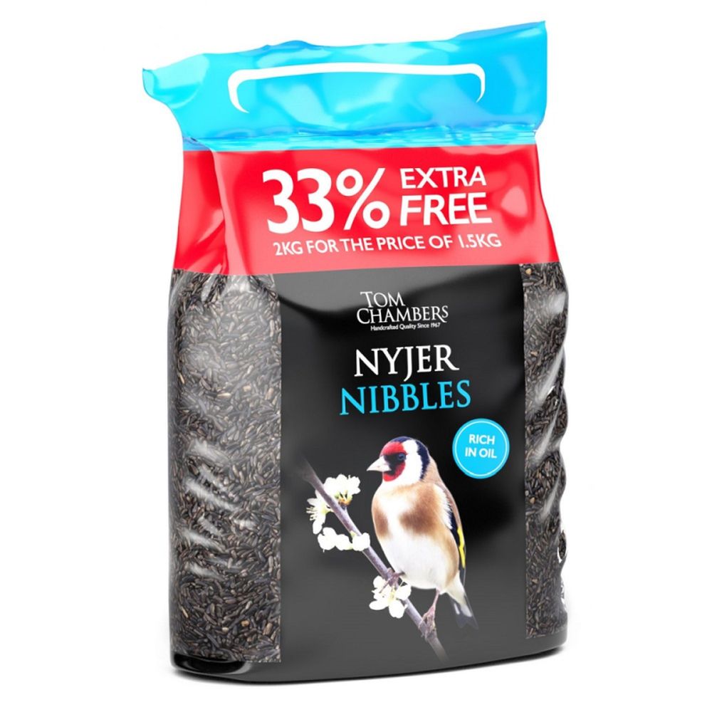 Nyger Nibbles 2Kg- 33% Extra Free